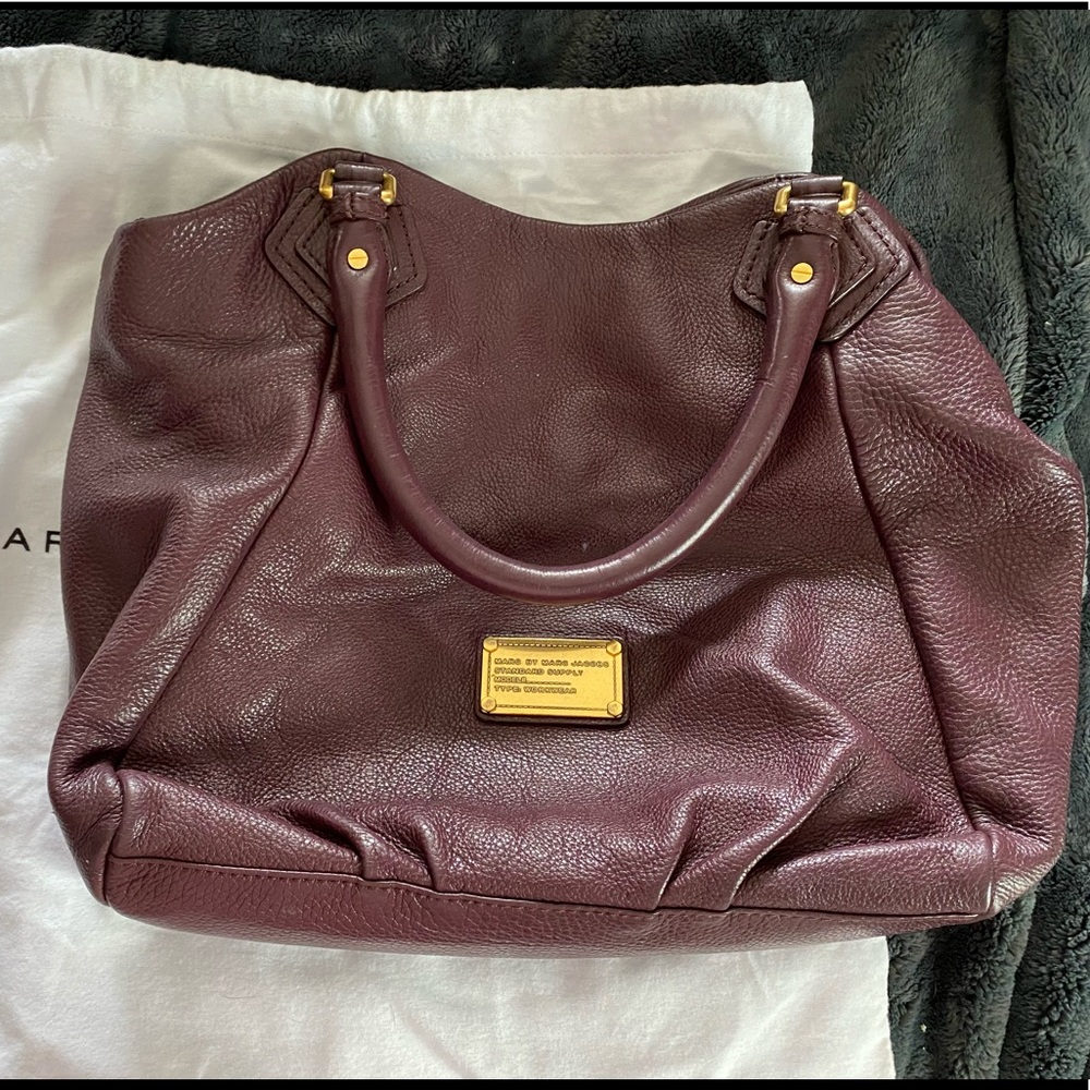 Marc by Marc Jacobs Plum Top Handle Purse